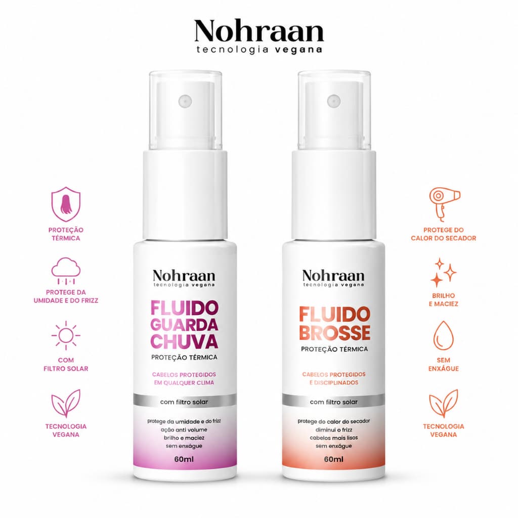 Fluído Nohraan 30ml - Escolha o Seu