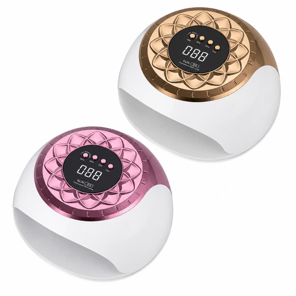 Cabine S9 Bivolt com 57 LEDs e 268 W para secagem de unhas de gel acrílico LED/UV Bivolt