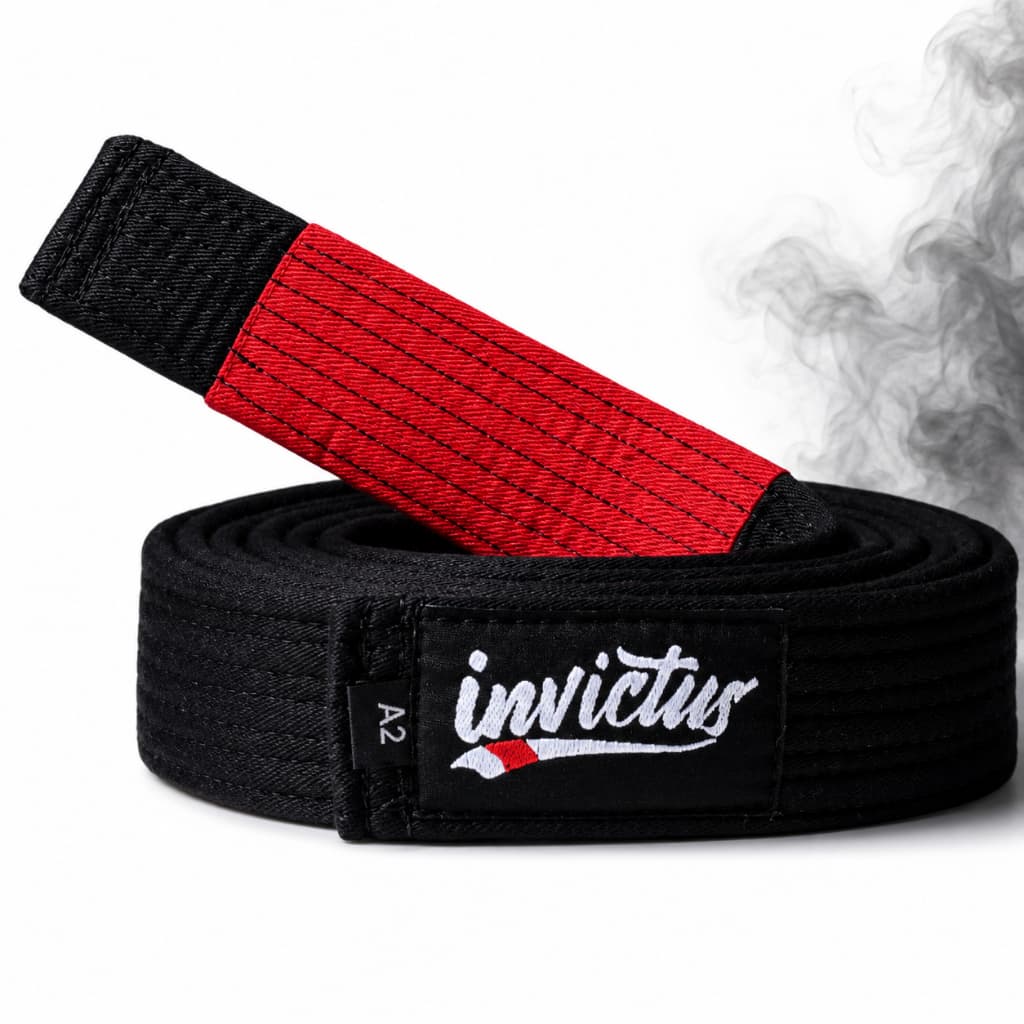 Faixa preta PERFEITA para  jiu jitsu | ENVIO IMEDIATO - Invictus
