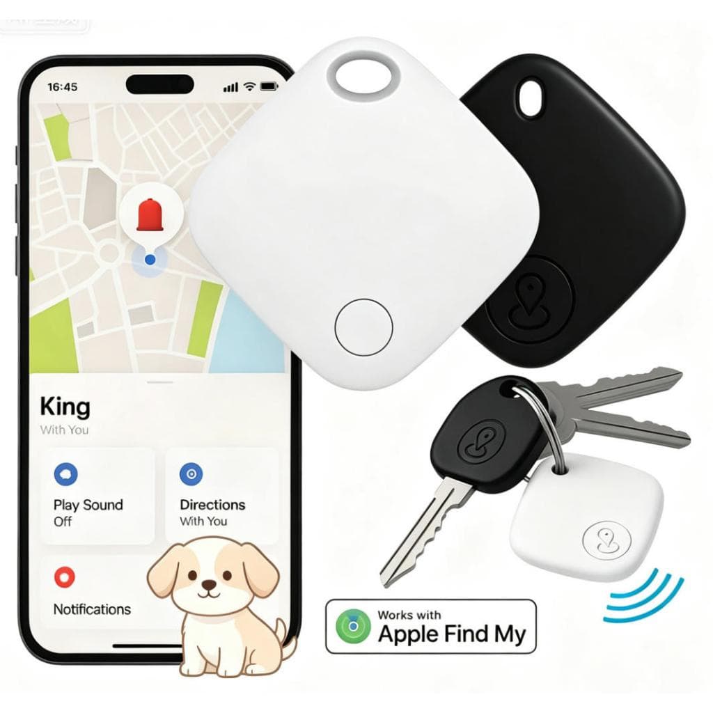 Rastreador AirTag Smart Tag MFI Localizador GPS Para iOS Mala Carro Moto Pet Criança Sem Limite de Distância