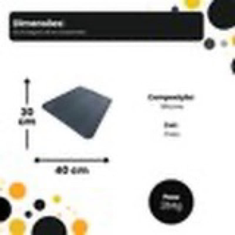 Tapete Escorredor de Silicone 40 cm