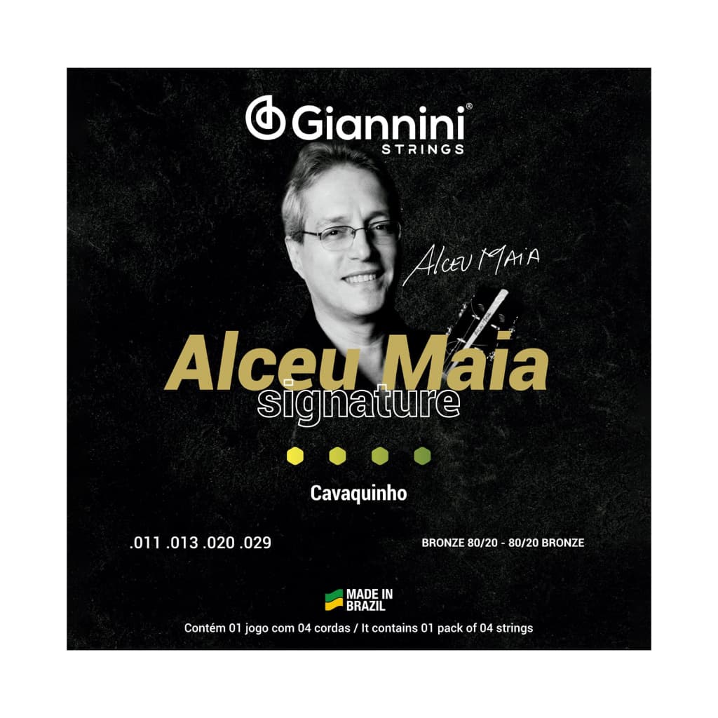 Giannini Cordas para cavaquinho Alceu Maia Signature .011
