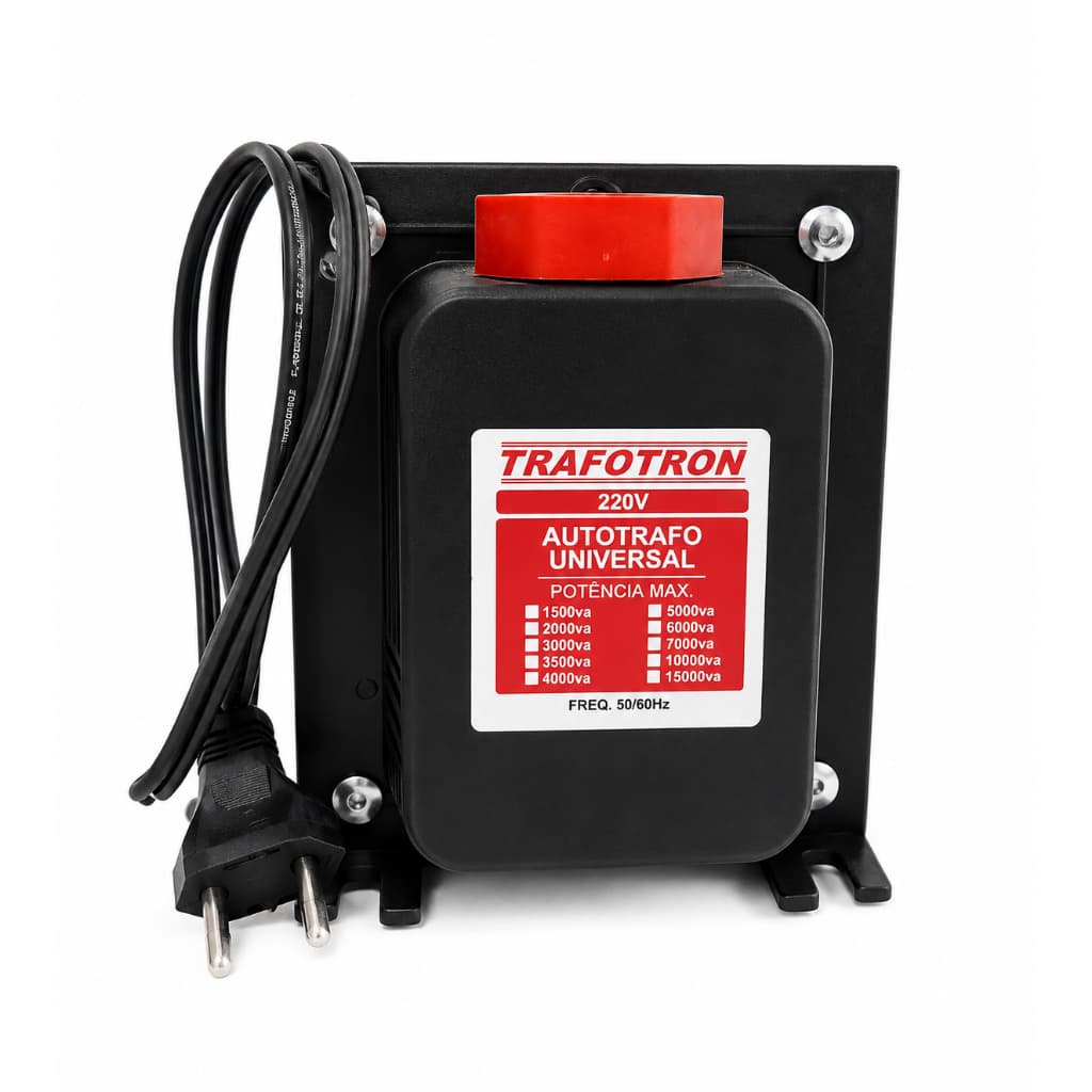 Autotransformador 2000VA Trafotron Bivolt 110V/220V Alta Qualidade