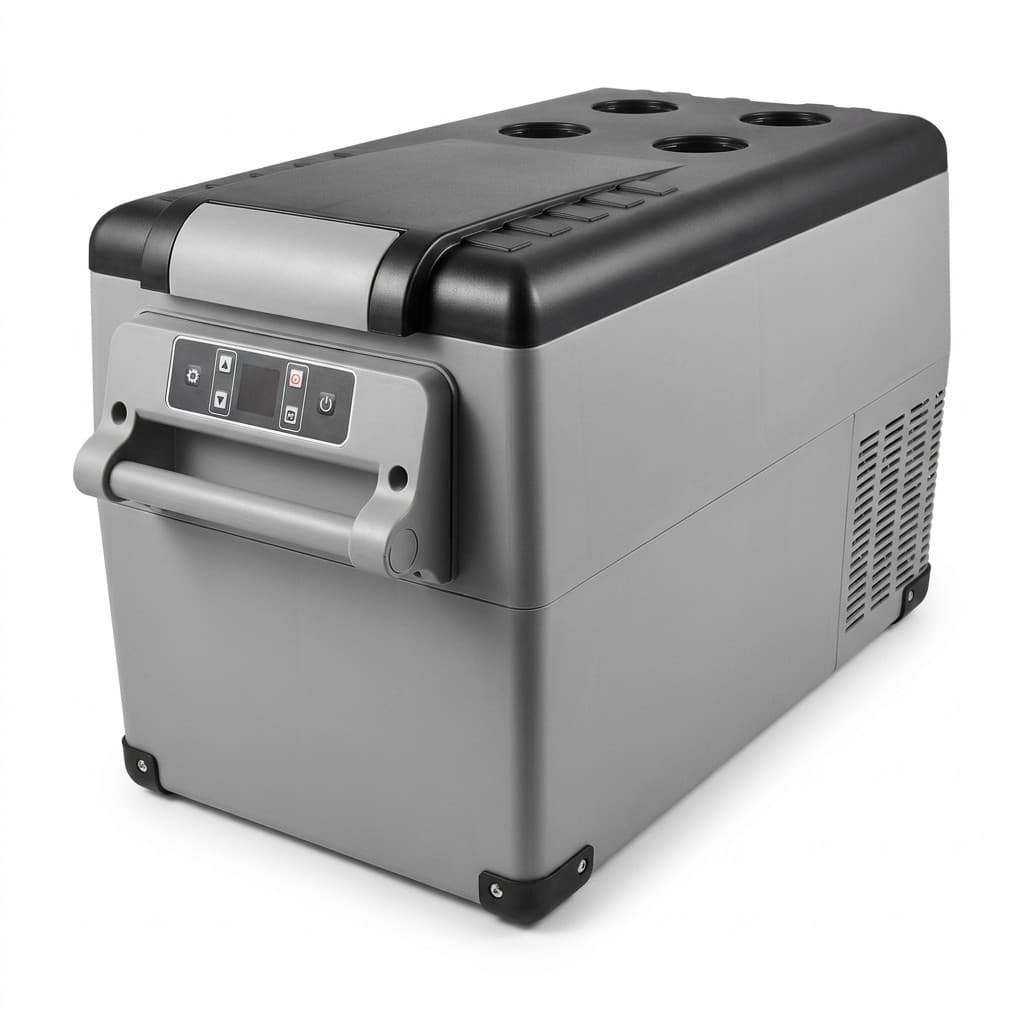 Geladeira Portatil 35 Litros Automotiva Veicular Caminhao Carro Camping Quadrivolt Freezer
