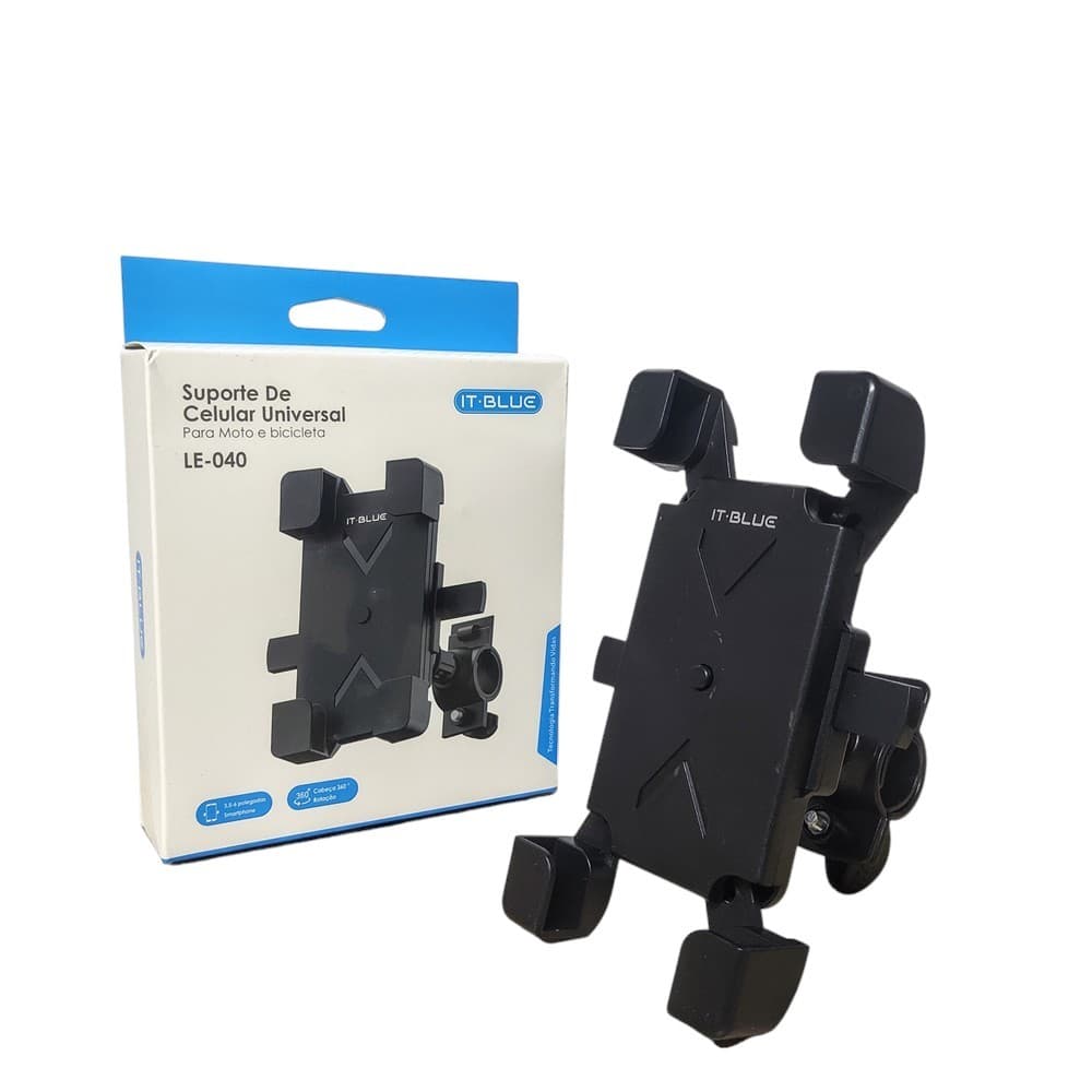 Suporte Celular Moto Bike Resistente Firme Entregas Delivery
