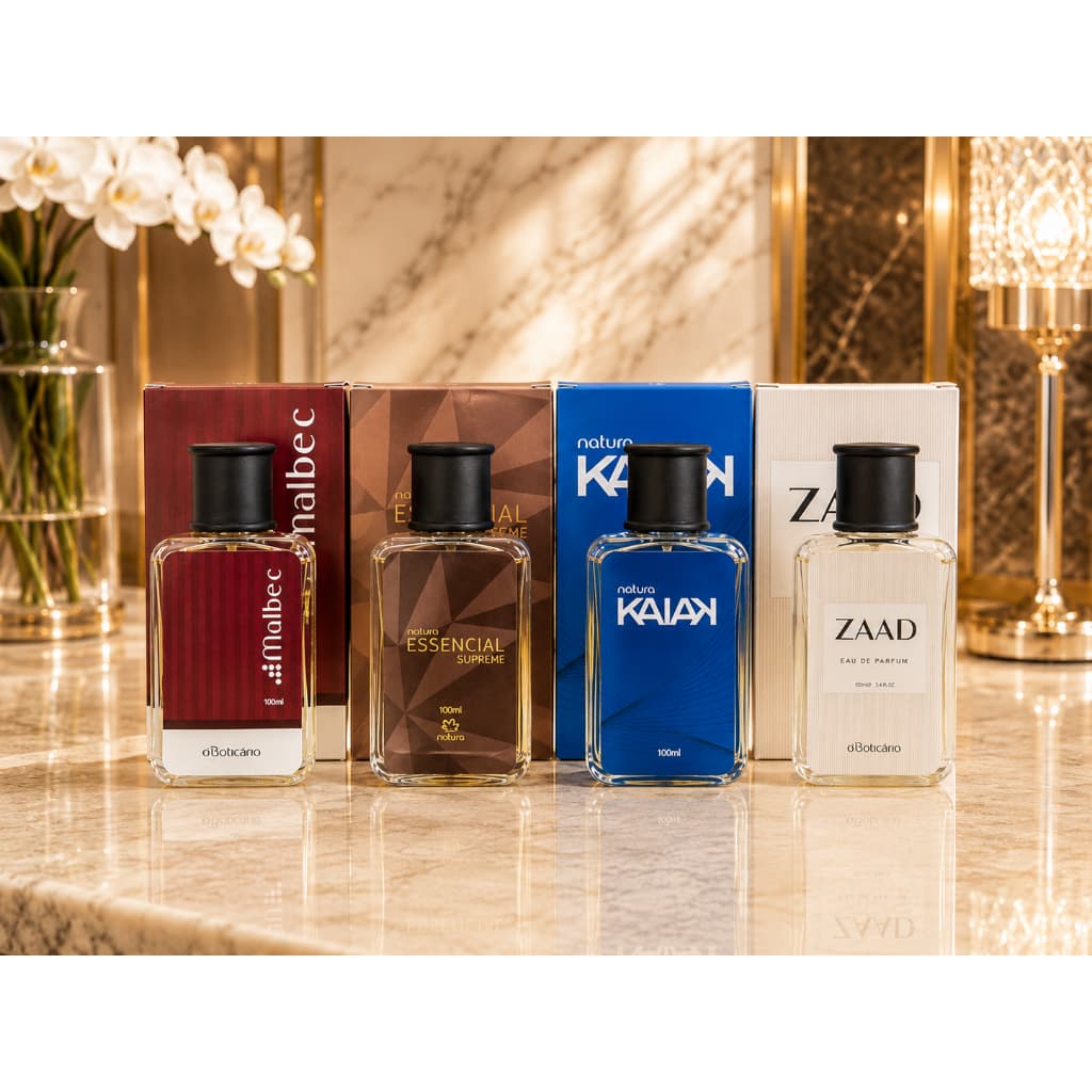 Kit 04 Perfumes Masculino 100Ml