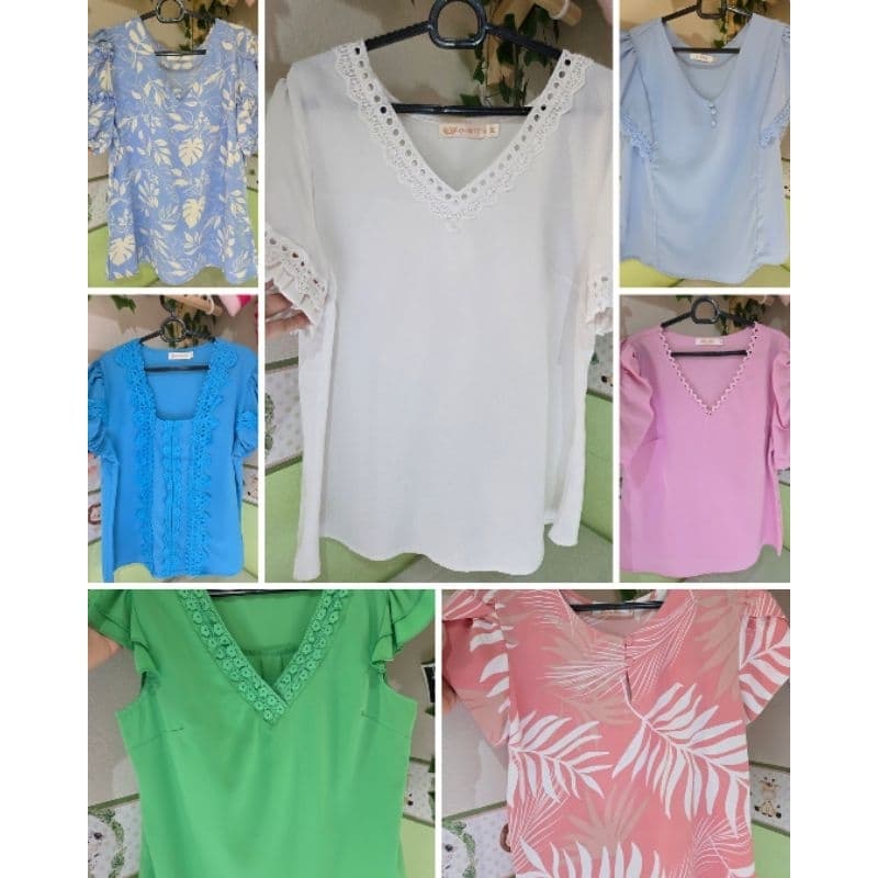 Desapego Blusa Feminina Alfaiataria Social Blusa Feminina Tecido Leve Blusa Feminina Modinha Desapego Roupas Femininas