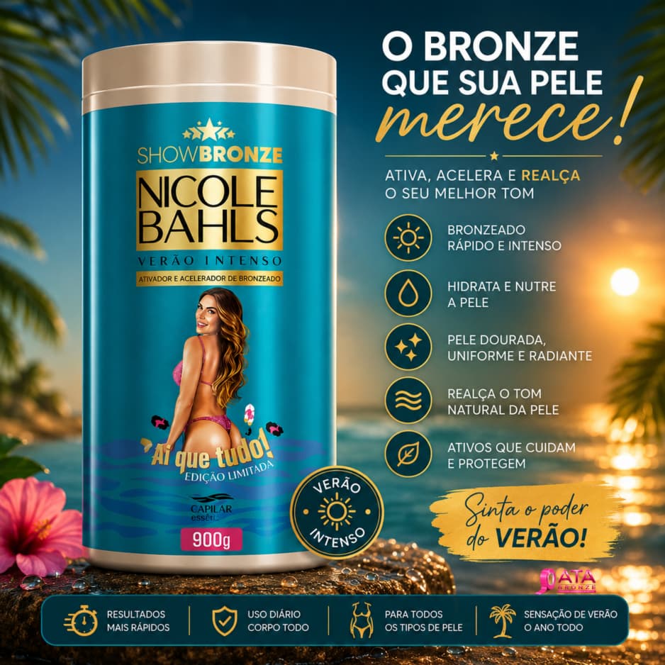 NICOLE BAHLS ATIVADOR E ACELERADOR 900g - CAPILAR ESSÊNCIA