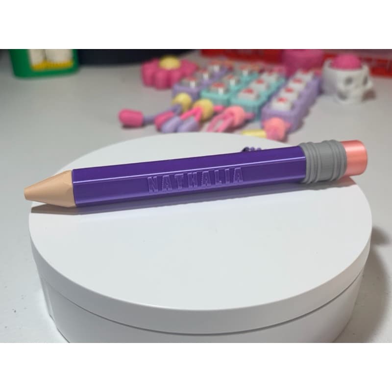 CHAVEIRO LÁPIS PORTA REFIL DE CANETA LÁPIS 3D SUPORTE PARA CANETA