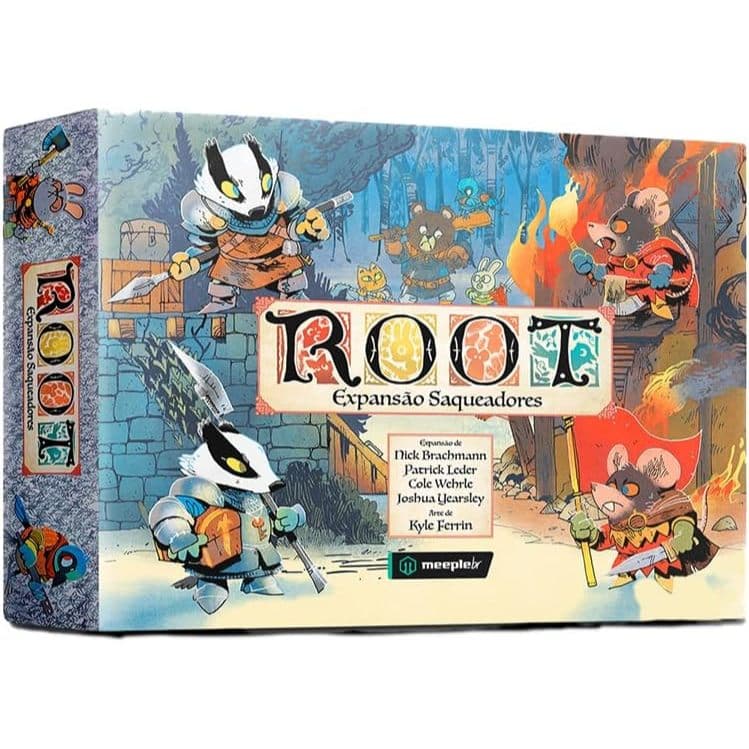 MeepleBR, Root: Expansão Saqueadores, Expansão de Jogo de Tabuleiro, 2 a 6 jogadores