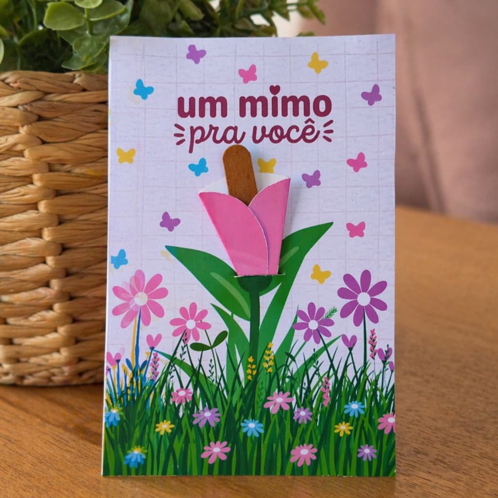 Card Porta Lixa de Unha Personalizado-Brinde Clientes-Lembrancinha Delicada-Mimo Criativo Mini Lixa