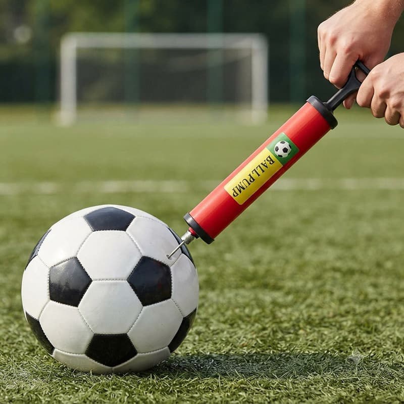 BOMBA DE AR MANUAL + BICO BOMDER BOM8808 PORTÁTIL COMPACTA BOLA CICLISMO