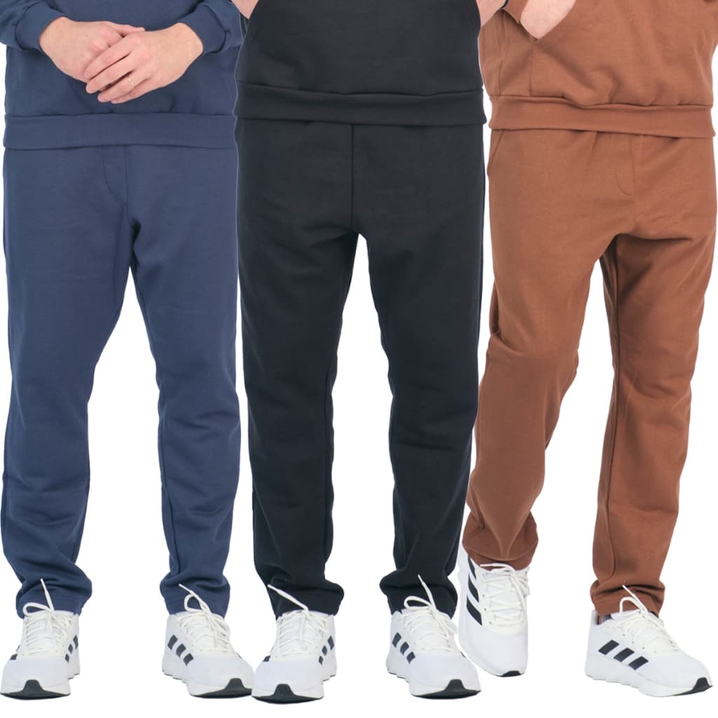 Calça Moletom Reta Unissex Peluciada Flanelada Confortável