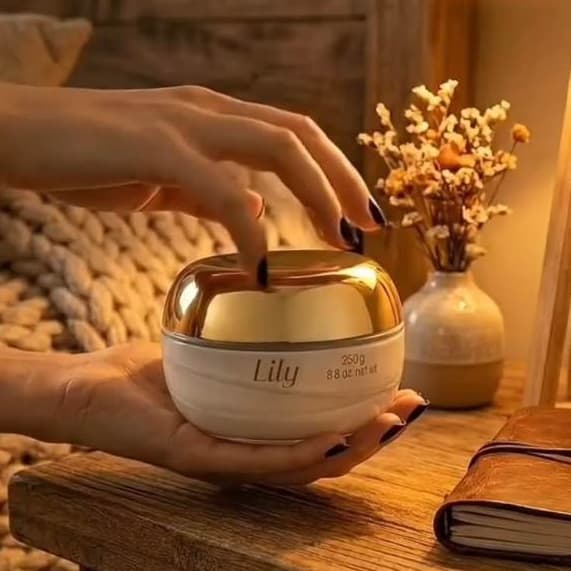 Creme acetinado hidratante desodorante corporal/lily