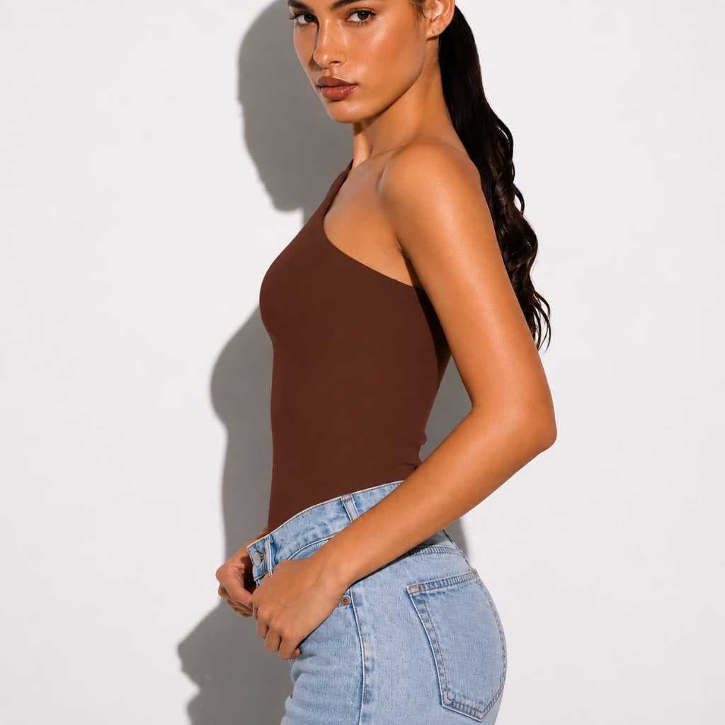 Blusa efeito body mula manca suplex forro duplo moda blogueira sem bojo básica