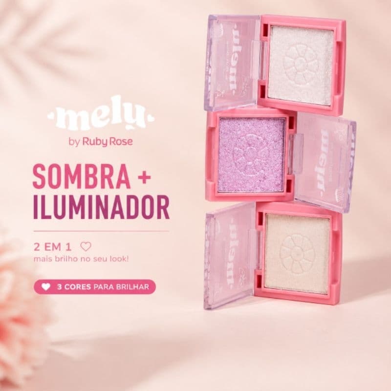 Sombra e Iluminador Melu by Ruby Rose