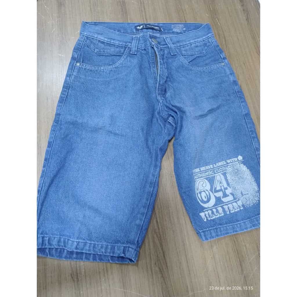 BERMUDA JEANS MASCULINA 44