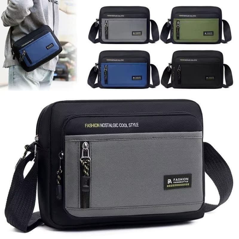 Bolsa De Ombro Fashion Transversal Crossbody Bag Formal Esportiva Zíper