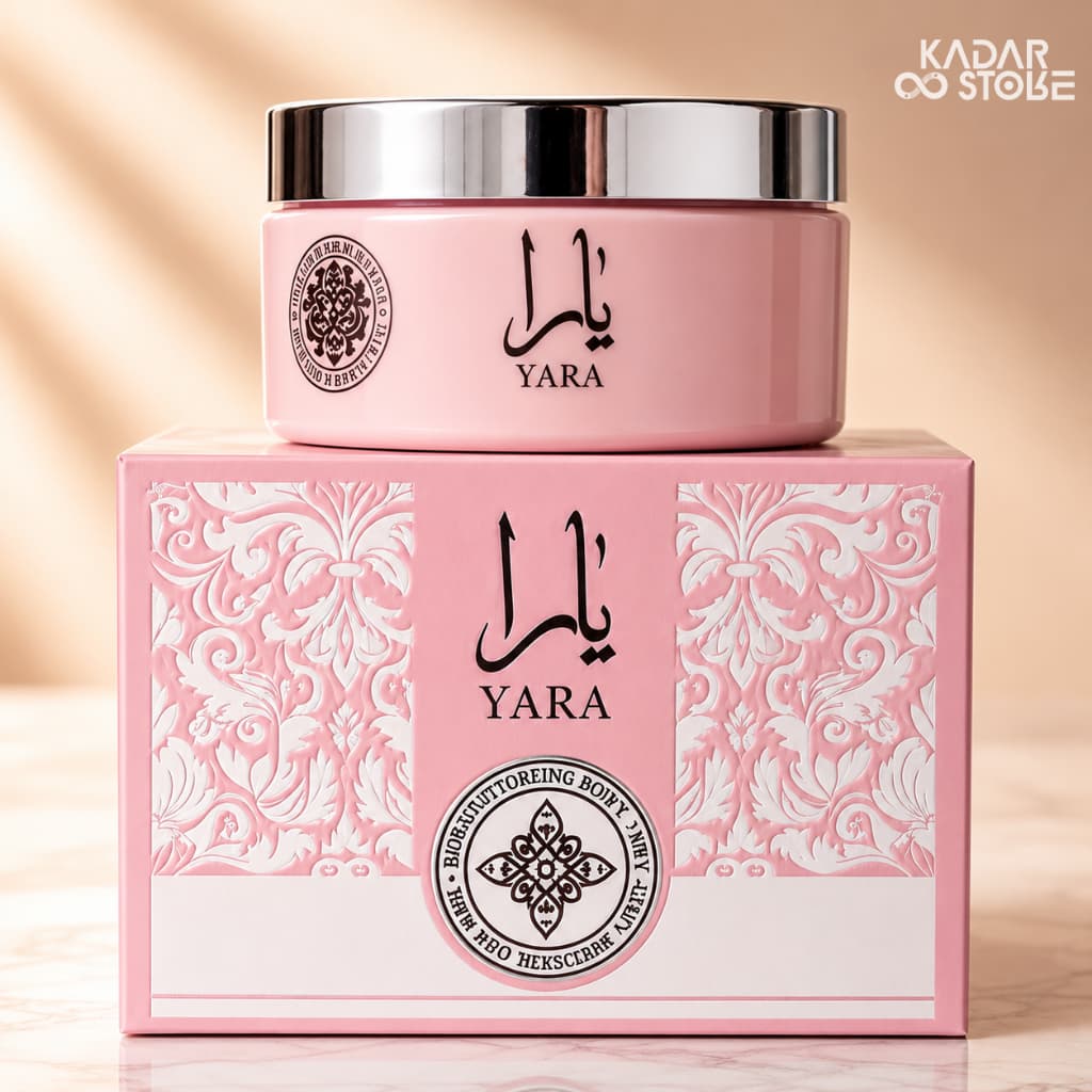 Creme Hidratante Yara Afeer Pote 250g Manteiga Corporal Perfumada Alta Hidratação Feminina Pele Seca