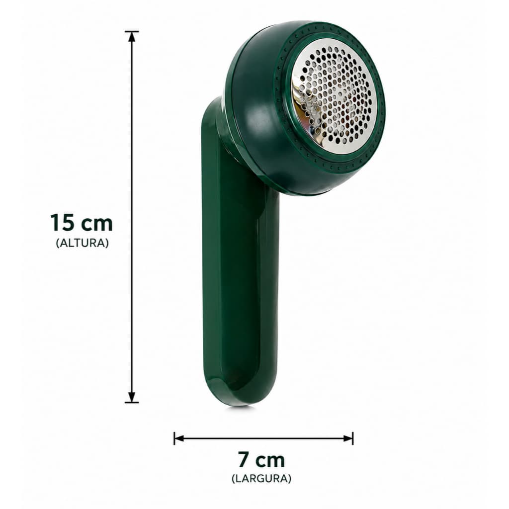 Papa Bolinha Recarregável USB 15cm Verde
