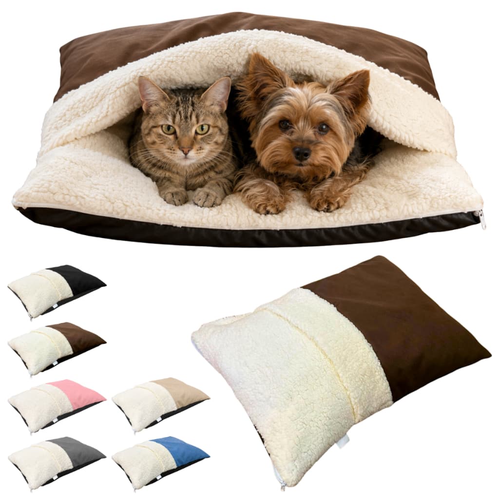 Cama Caminha Saco de Dormir Canguru Pet Cachorro e Gato Sherpa Carneiro Quentinho Petliz