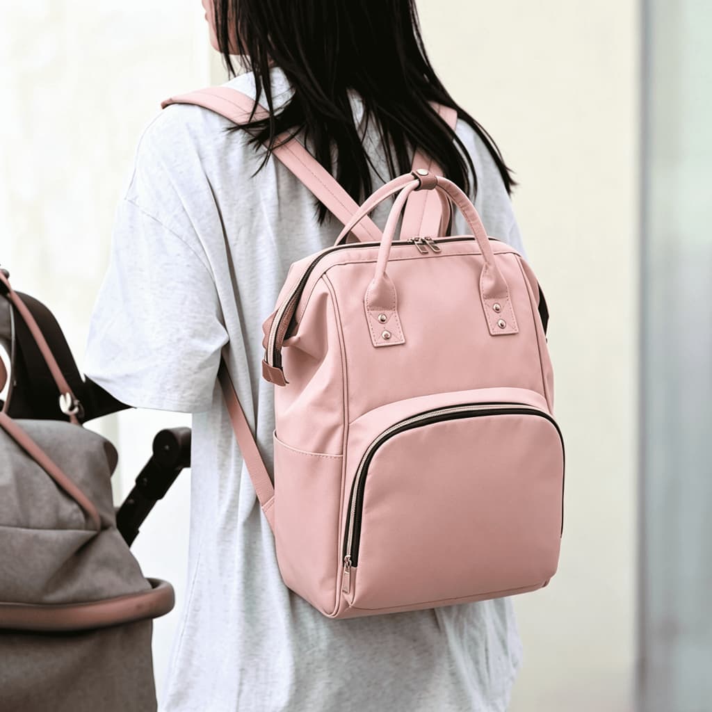 Mochila Maternidade Bolsa Mamãe Bebê Multifunção Grande capacidade Portátil À prova d'água Mochila De Viagem para Viagem