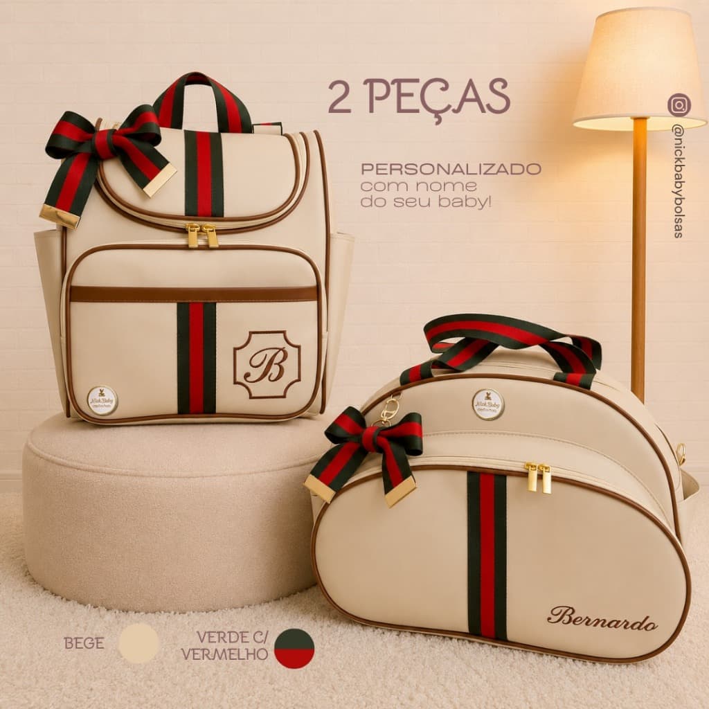 kit bolsa maternidade de luxo 2