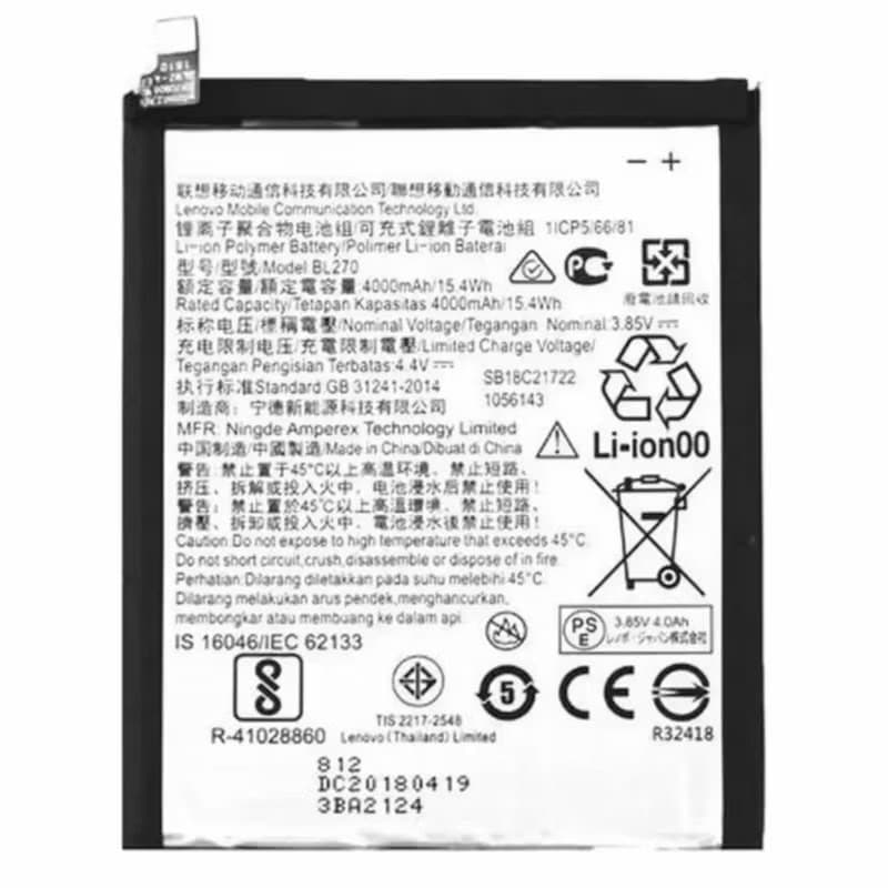 Flex de carga BL270 COMPATIVEL COM G6 PLAY / E5 / LENOVO K6 PLUS