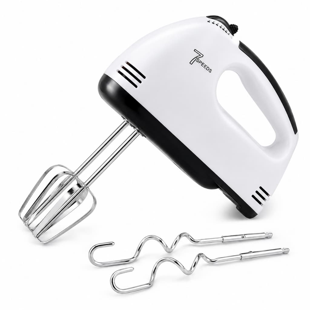 Mini Batedeira de Mão Elétrica 110V Bate Ovos Bolos Chantilly