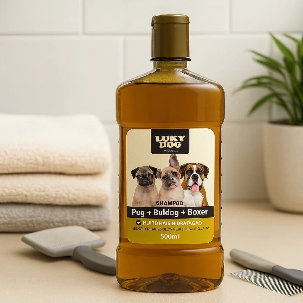 Shampoo Lucky Dog Raças Curtas 500ml Cães