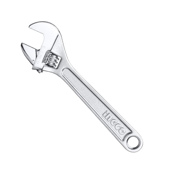 Chave Inglesa Ajustável Ingco 10 Pol Profissional Aço Cr-v