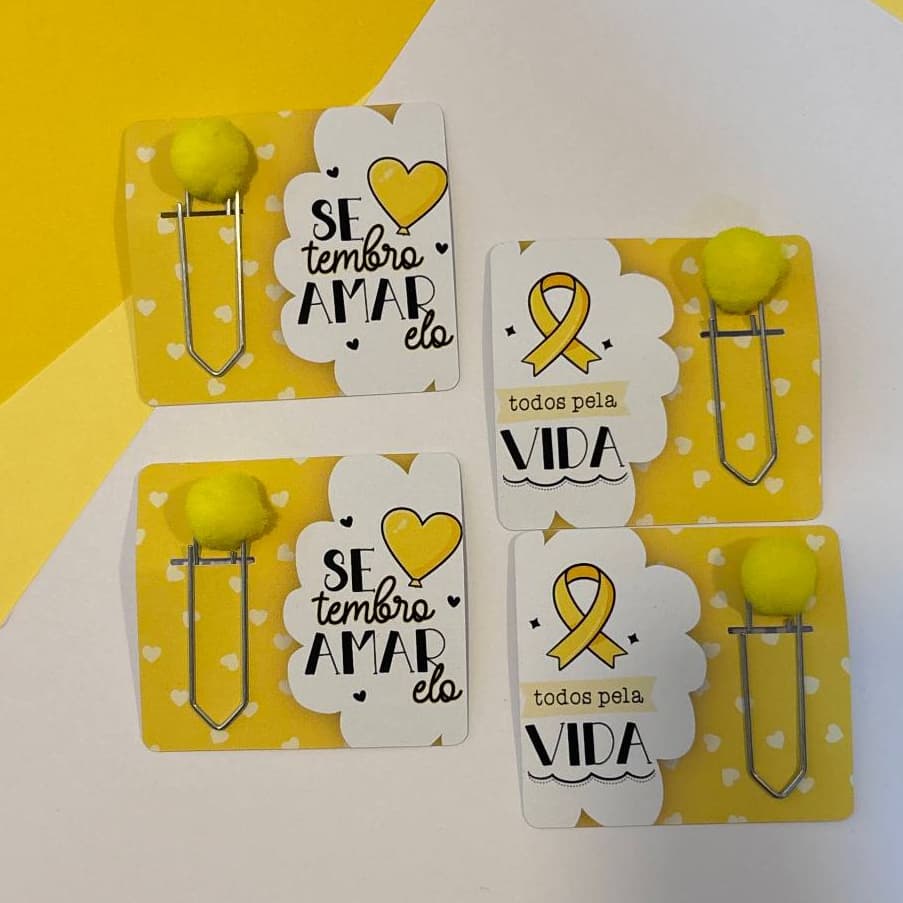 CARD TAG SETEMBRO AMARELO - LEMBRANCINHA MIMO SETEMBRO AMARELO