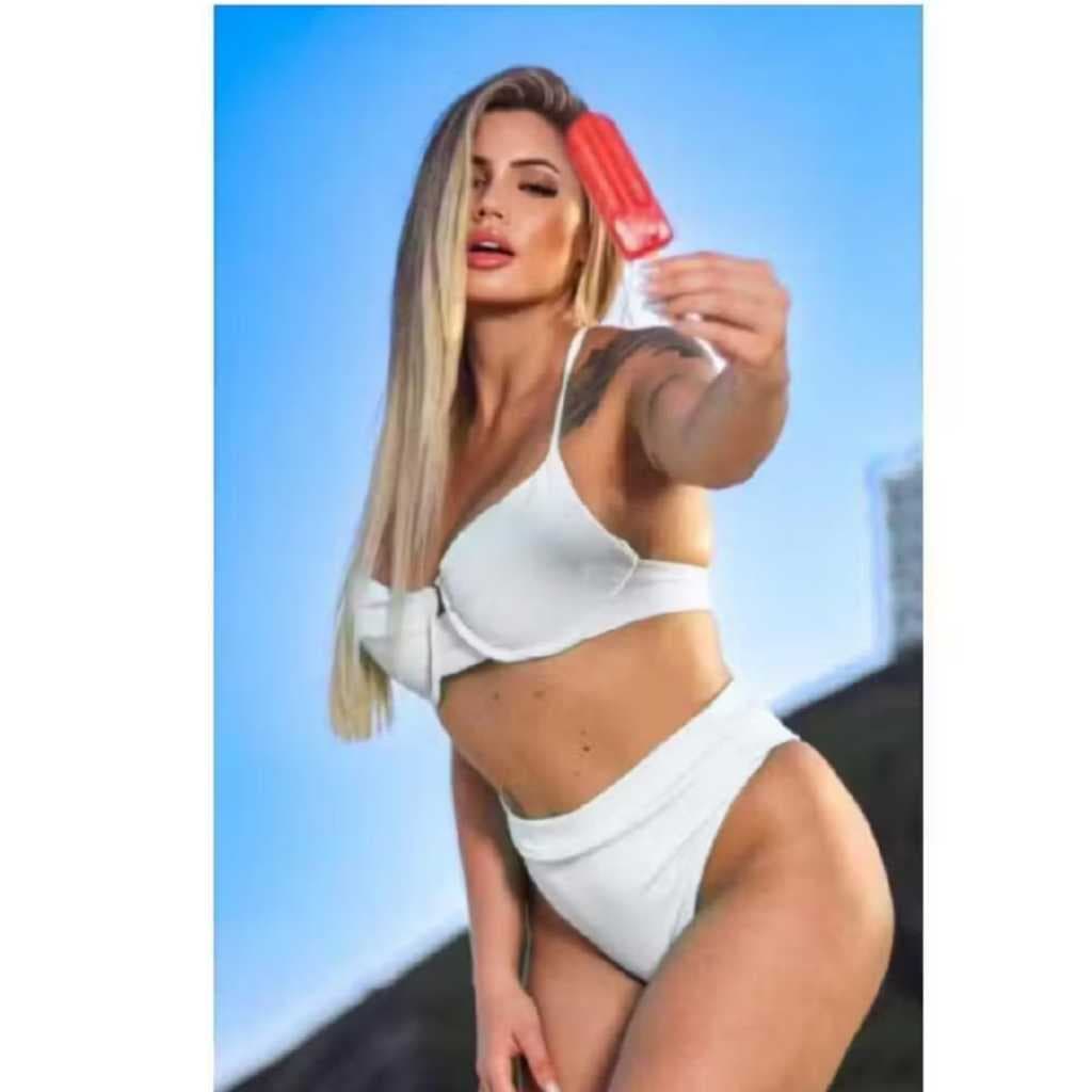 Biquíni Feminino Meia Taça Com Bojo | Cintura Alta Hot Pants  Confortável Elegante Tendência 2026