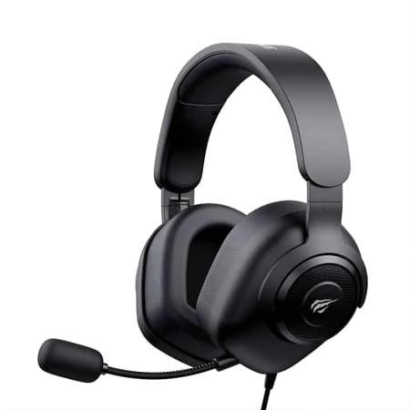 Headset Gamer com Fio Havit H2230U USB 7.1 Surround PC PS4 PS5 Xbox Microfone Removível Almofada Memory Foam Confortável