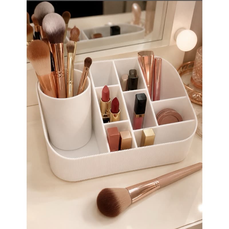 kit organizador de make/ Organizador maquiagem/Organizador de pincéis de maquiagem