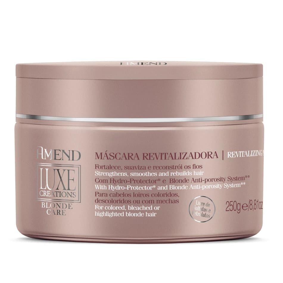 Máscara Luxe Creations Blonde Care Amend 250g
