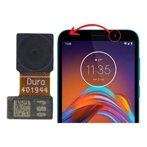 Câmeras Frontal Traseira Compatível Moto E6 Play