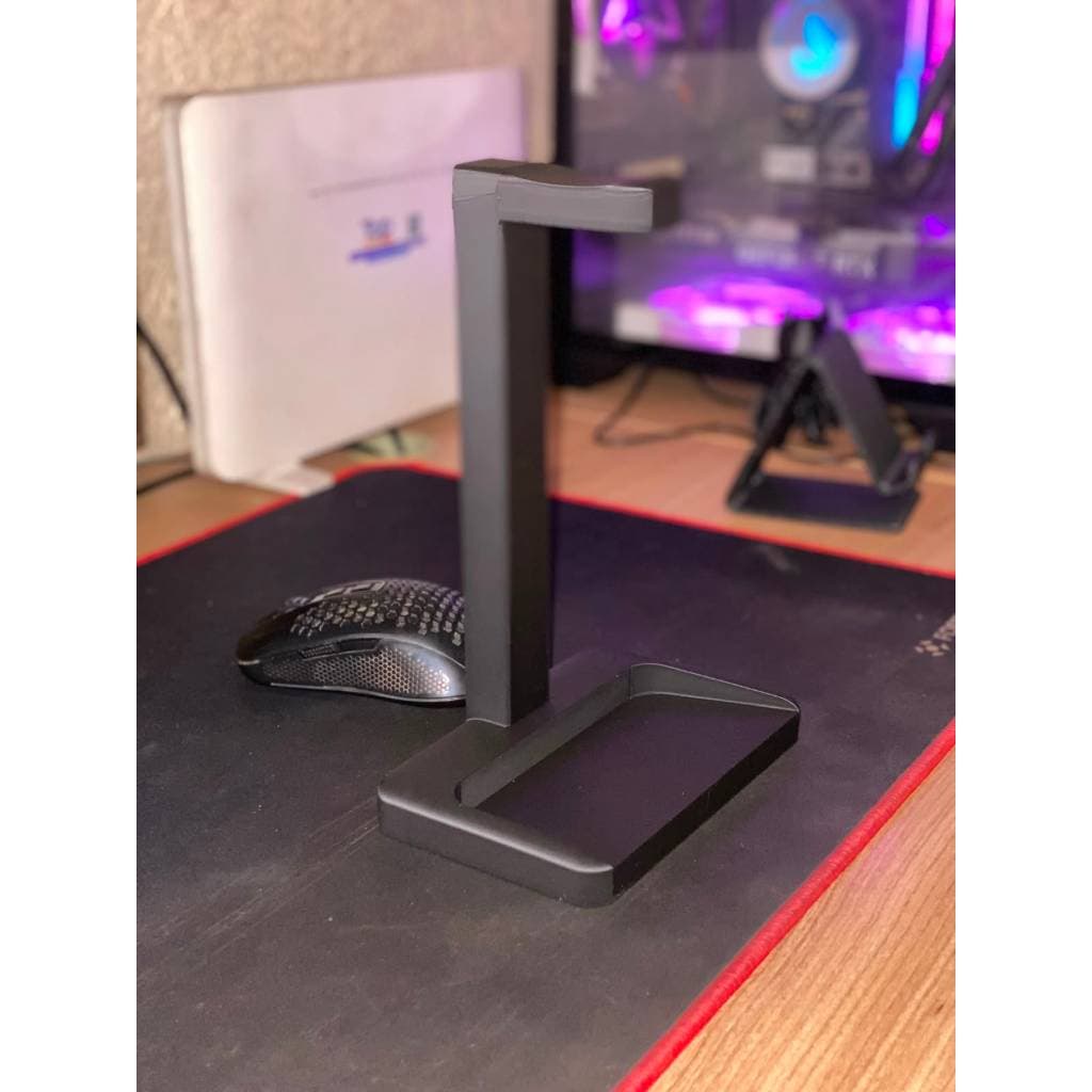 Suporte de headset de mesa