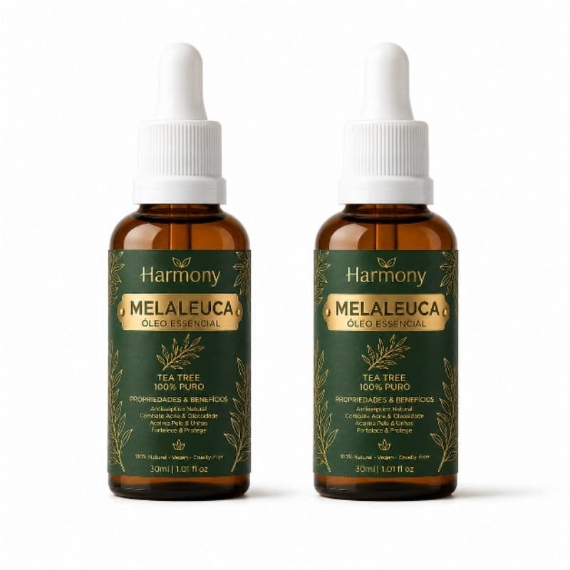 Óleo de Melaleuca Tea Tree 100% Natural – 30ml