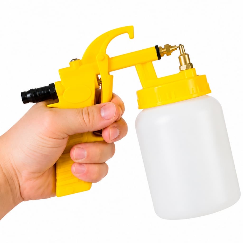 Pistola de Pintura Ar direto Compressor Pneumática Profissional Bico Precisão Pulverizador Tinta