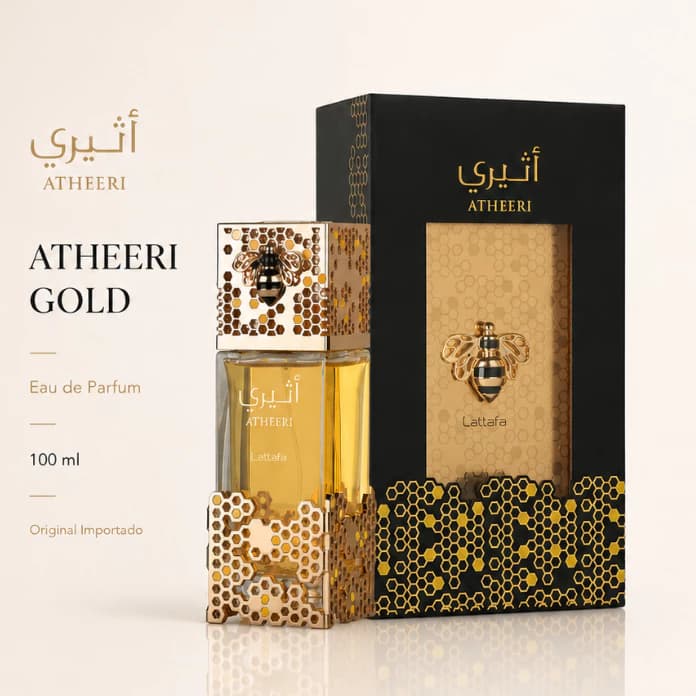 Perfume Lattafa Atheeri Eau de Parfum - Intensidade e Elegância Oriental Floral 100ml