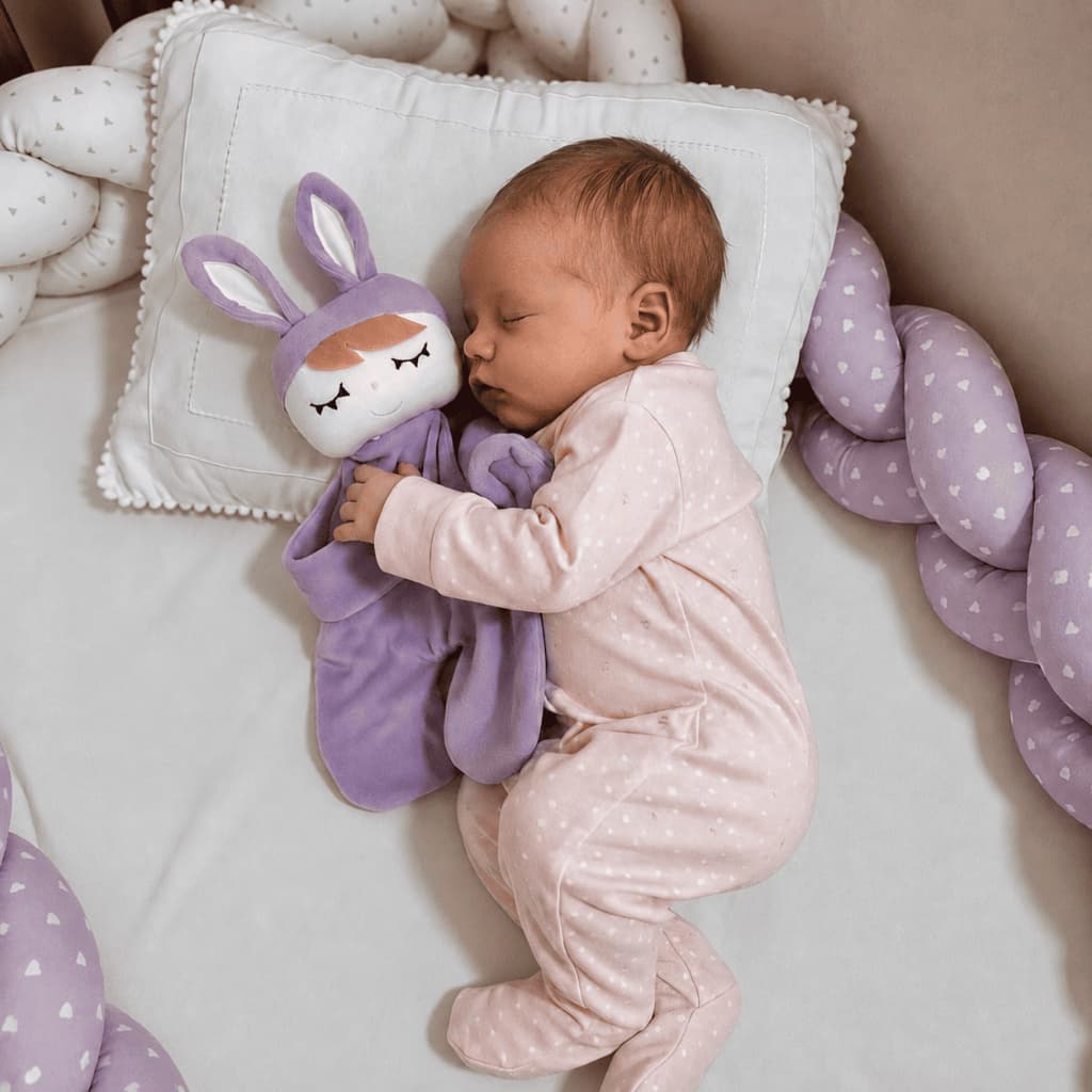 Naninha para Bebê com Porta Chupeta Bichinho Pelúcia Manta Soft Neném infantil