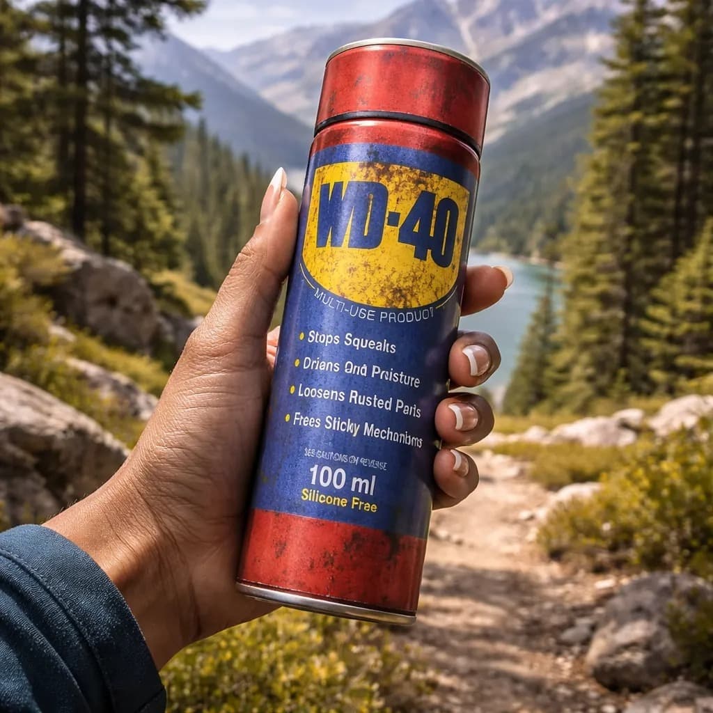 Garrafa Térmica 450ml Wd-40 Oficina Mecânica Carro Óleo