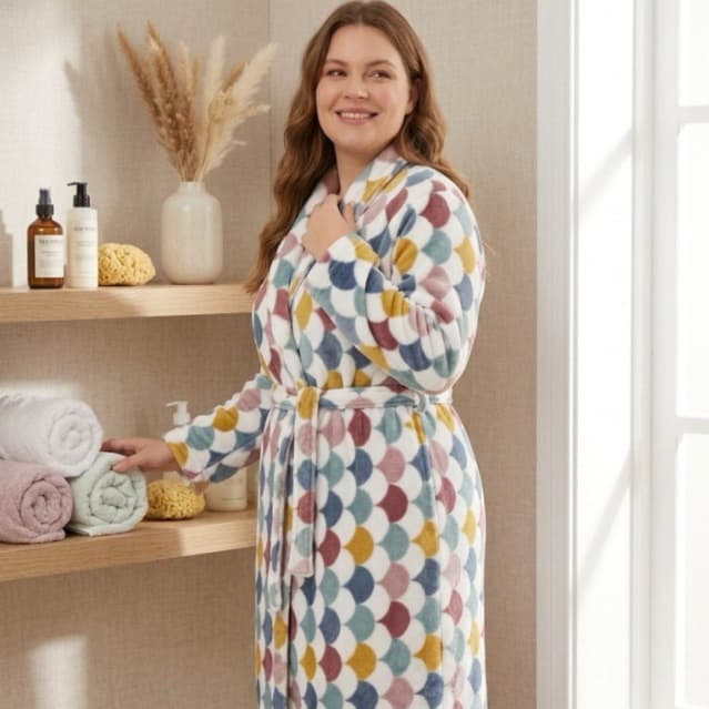 Roupão Plus Size Microfibra Aveludado Soft XGG / Adulto Toque Macio Grosso Masculino e Feminino - Imperdível
