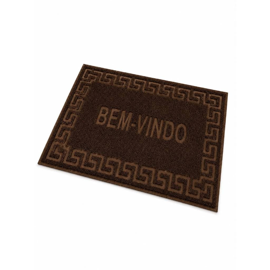 TAPETE BEM-VINDO 60x40 CM | CHARME E ACONCHEGO PARA SUA ENTRADA MODERNO LUXO PROMOÇÃO