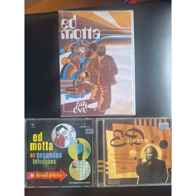 Ed Motta - lote de cd´s + dvd - NO ESTADO / LEIA O ANÚNCIO