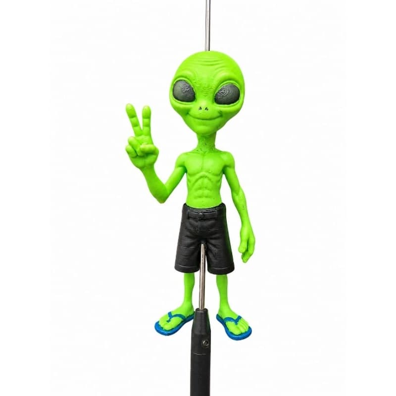 Boneco para Antena Mini Maria Mole Alienígena Carro Caminhão Impressão 3DDescrição:Deixe seu carro ou caminhão !