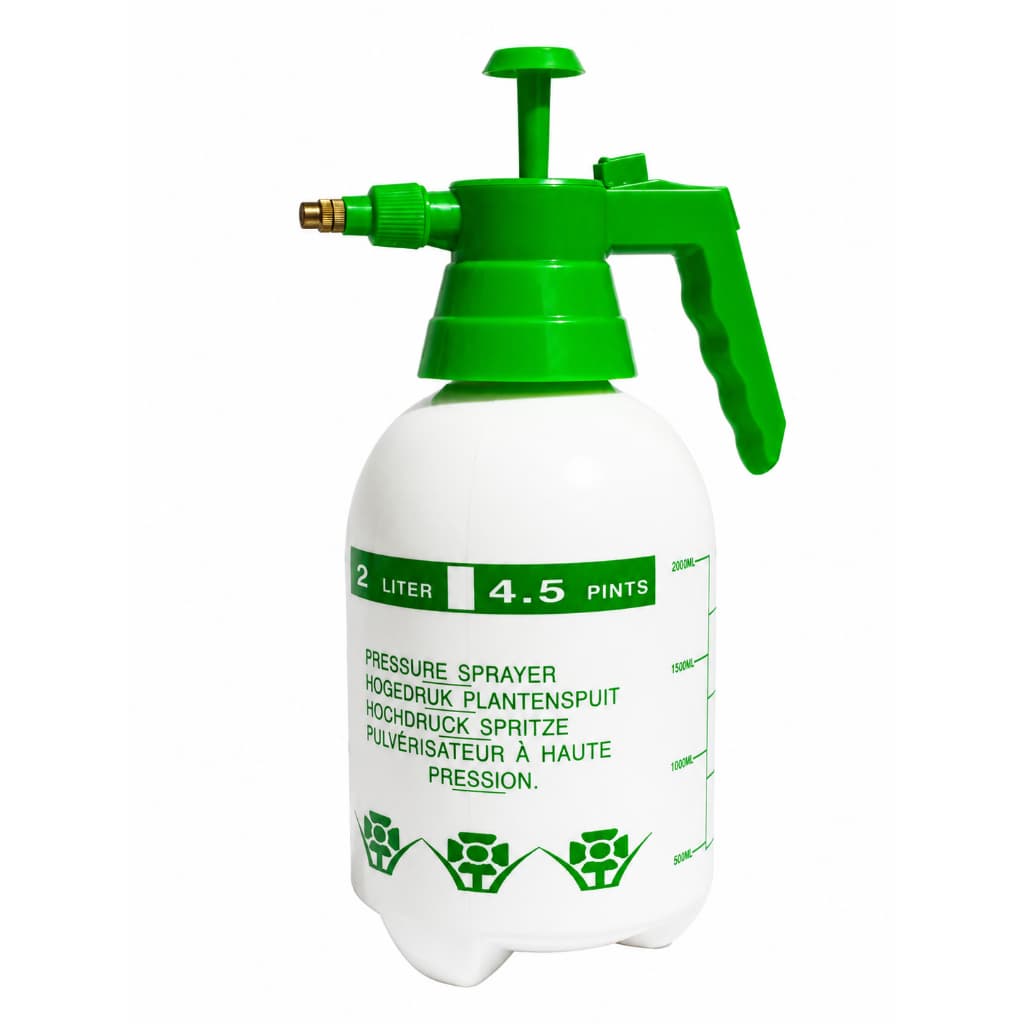 Pulverizador de Pressão Manual 2L Multiuso – Jardim, Limpeza e Automotivo