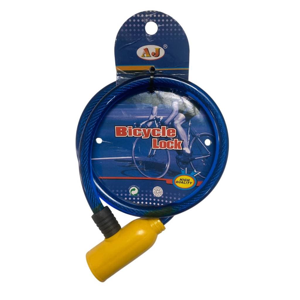 Corrente Cadeado para Moto Bicicleta Bike Segurança Estepe Trava Anti Furto Cabo Aço 7x630mm
