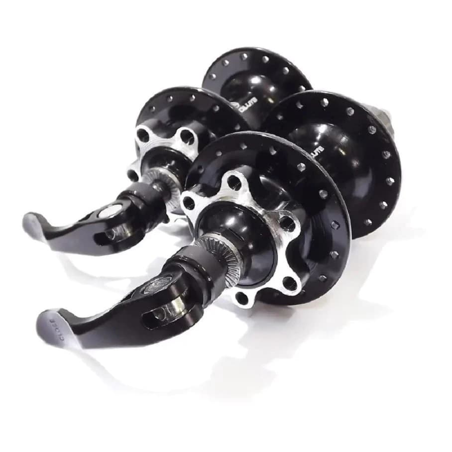 PAR CUBO ABSOLUTE WILD 36 FUROS P/ ROTOR 6 PARAFUSOS C/BLOCAGEM - 8V / 9V / 10V / 11V – ROLAMENTO SELADO